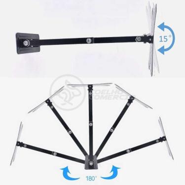 Imagem de Suporte de TV Articulado Smart Bracelet 302w para Painel e Parede com Inclinação e Rota...