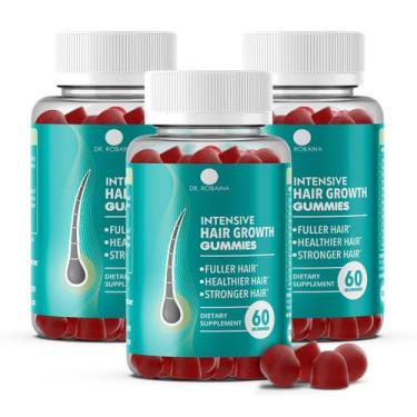 Imagem de Gomas para Crescimento Capilar Dr. Robaina Intensive Fuller Hair (3 Un