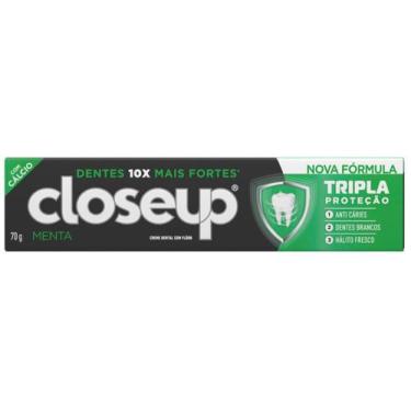 Imagem de Creme Dental Close Up Triple Menta 70g, 1, 70g