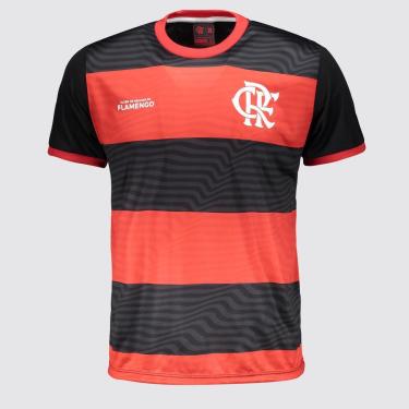 Imagem de Camisa Flamengo Emoção Listrada Masculina-Masculino