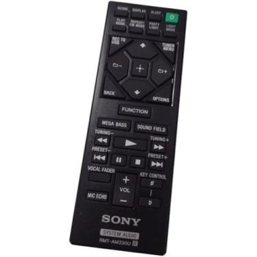 Imagem de Controle original rmt-am330u p/ system som torre sony v02 v13 v21 v71 