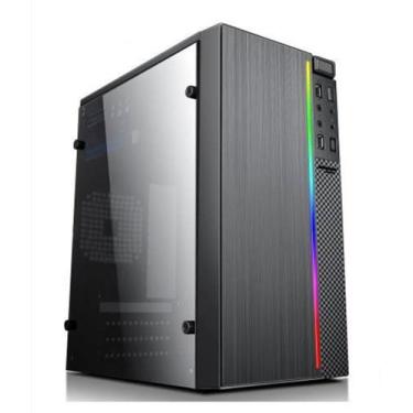 Imagem de Gabinete Micro Atx Xway 01145 Preto Lateral Acrilico USB 3.0 Frontal L