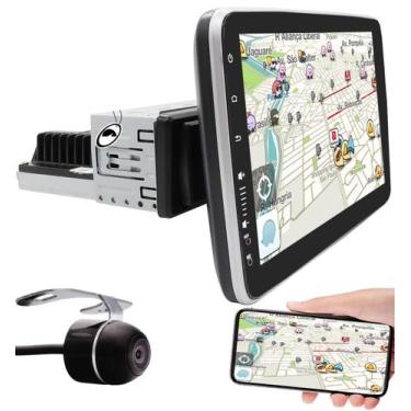 Imagem de Multimídia Traseira 1 Din 9" Polegadas Tela Rotativa H-Tech HT-9290CA 