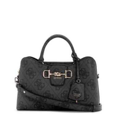 Imagem de Bolsa Janie Logo Girlfriend Satchel Preto-Feminino