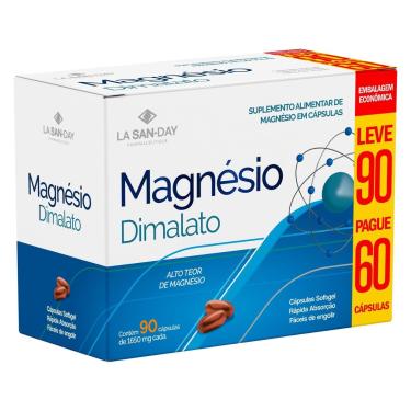 Imagem de Magnésio Dimalato (90 Cápsulas)-Unissex