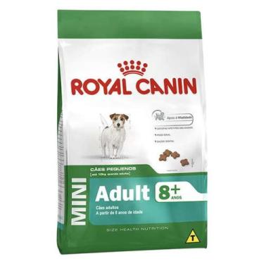 Imagem de Ração Royal Canin Mini Adult 8+ para cães de porte pequeno a partir de