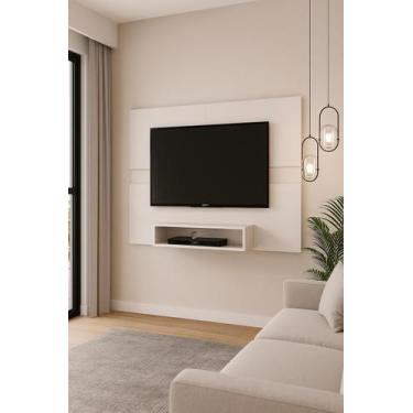 Imagem de Painel moderno com nicho para tv ate 50 polegadas - FABRIMOVEIS, OFF