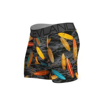 Imagem de Cueca boxer kevland black sea, GG, Preto