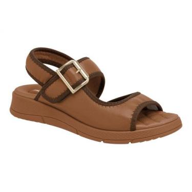 Imagem de Sandália Piccadilly 571019 Feminino, Camel, 36