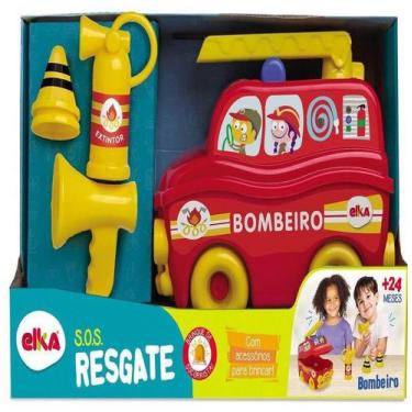 Imagem de Caminhão SOS Resgate Bombeiro 1118 - Elka