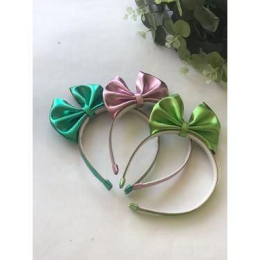 Imagem de Arco em pé lonita metalizada - Carolkids, Verde escuro