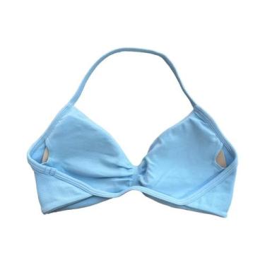 Imagem de Top Esportivo Feminino Acolchoado Com Costas Abertas, Tipo Halter, Par