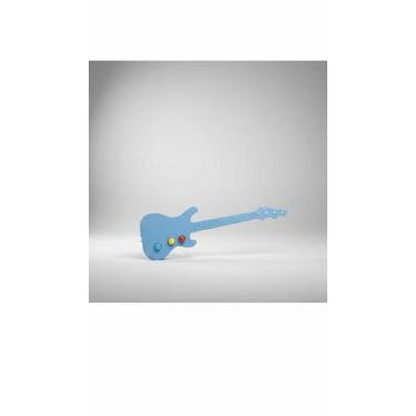 Imagem de Violão Infantil Musical Educativo Plástico Azul - Congratulations Stor