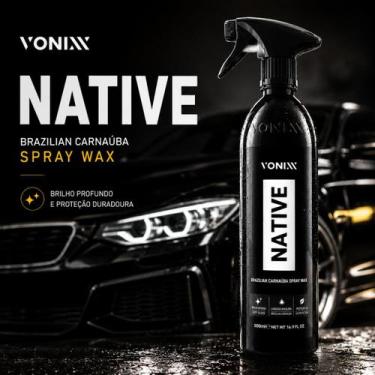 Imagem de Cera Líquida Com Carnaúba Native Spray Wax Vonixx 500ml