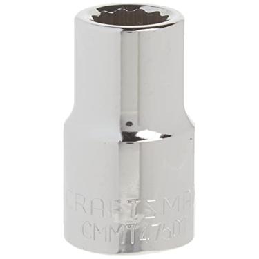Imagem de CRAFTSMAN Soquete raso, SAE, chave de 1,27 cm (1/2 polegadas), 12 pontos (CMMT47501)