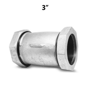 Imagem de Luva de Correr Galvanizada 3" Dresser Press