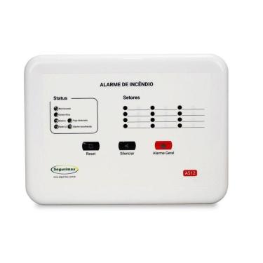 Imagem de Central De Alarme De Incêndio 24V/12 Setores
