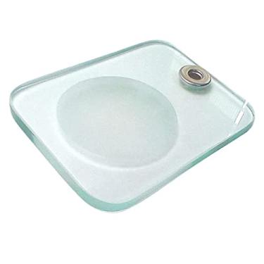 Imagem de Cristal Vidro para Saboneteira Deca Quadrado Com Cromado - 4670000