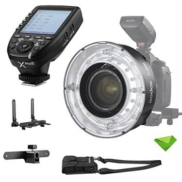 Imagem de Godox R200 Macro Ring Flash Head for AD200 AD200 Pro w/Godox Xpro-F Trigger 5800±200K 200Ws with Modeling Lamp Macro Speedlight for DSLR Cameras for Portrait, Macro Shooting, Wedding Photography, etc