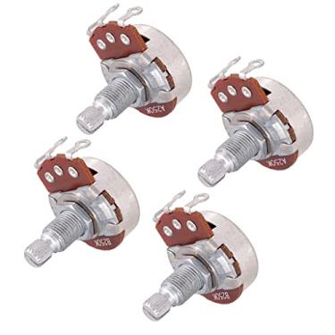 Imagem de Colaxi Potenciômetro A250K + B250K, 4 peças, potenciômetro para guitarra elétrica
