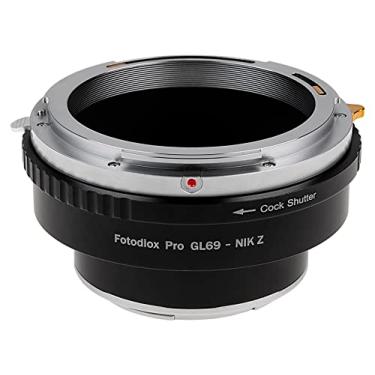 Imagem de Fotodiox Adaptador de montagem de lente Pro – Compatível com lente de montagem Fujica GL69 para sistemas de câmera sem espelho Nikon Z-Mount