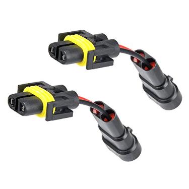 Imagem de MUYI Adaptador 9006 para h11 2 peças conector converte chicote de fiação para luz de neblina com fio