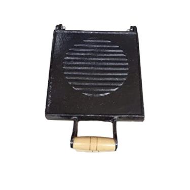 Imagem de Sanduicheira Bauru Chapa De Fogão Aluminio Fundido Multiuso