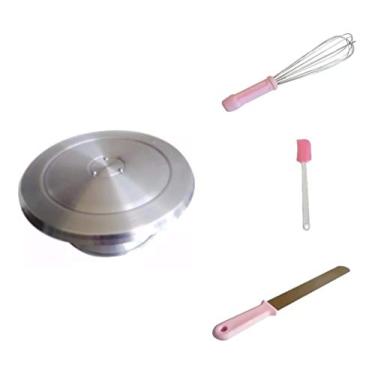 Imagem de Bailarina 40cm + Fue + Espatula Rosa + Pvc Rosa