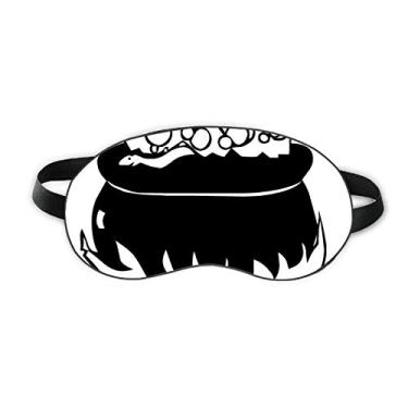 Imagem de Fire Happy Fear Halloween Sleep Eye Shield Soft Night Vlindfold Shade Cover