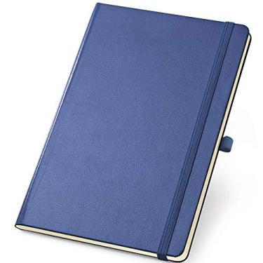 Imagem de Caderneta de Anotações 12x18cm 80 Folhas Sem Pauta (Azul)