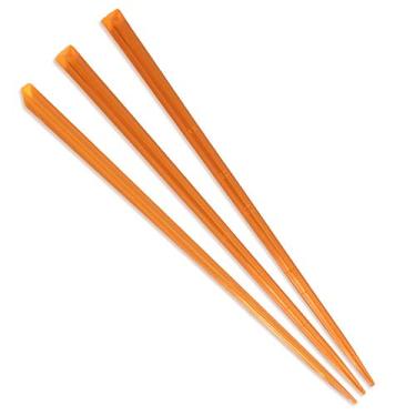 Imagem de BambooMN 3,5" Triangular Plástico Coquetel Prisma Coquetel Coquetel Sanduicheira Palhetas para Eventos Categorias, Feriados, Restaurantes ou Buffets Suprimentos de Festa, Variedades, Laranja, 1000 Pieces, 1000