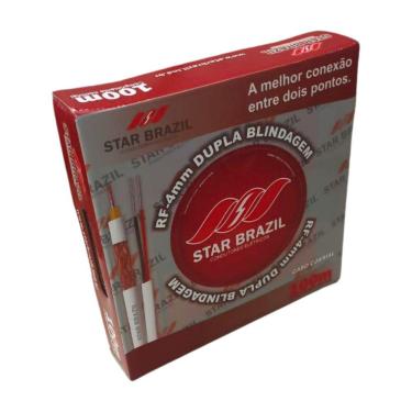 Imagem de Cabo Coaxial para CFTV Flexível RF 4mm + Bipolar (2x26AWG) - 95%