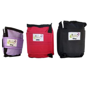 Imagem de Tornozeleira / Caneleira Peso 2Kg ,4Kg E 6Kg- Academia