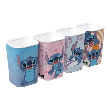 Imagem de Porta Canetas Stitch 4 Peças