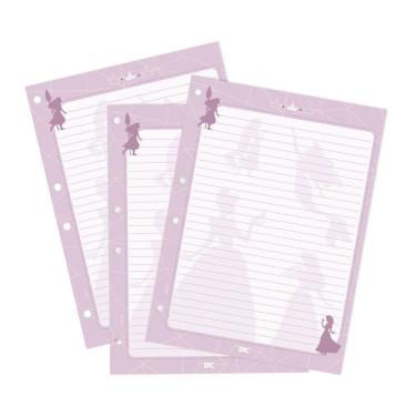 Imagem de Refil Fichário Colegial Disney Princesa 96 Folhas 4211Re