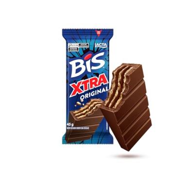 Imagem de Lacta Chocolate ao Leite Bis Xtra, 45 g (Pacote de 1)