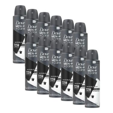 Imagem de Kit 12 Desodorante Dove Mencare Aerossol Invisible Dry 150ml Invisible Dry