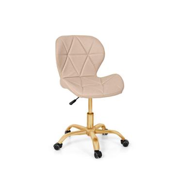 Imagem de Cadeira Office Eiffel Slim Base Giratória Nude - Matte