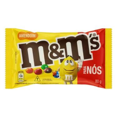 Imagem de M&Ms Amendoim E Chocolate Para Nós Mars 80G