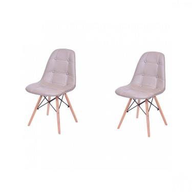 Imagem de Kit 2 Cadeiras Botonê Eames Or Design  Cinza