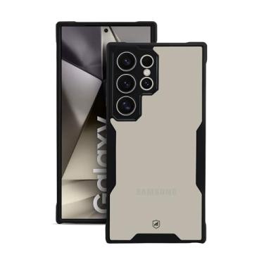 Imagem de Gshield Capa Case Capinha Dual Shock Sense Preta Acabamento Premium Proteção Contra Arranhões, Quedas e Impactos para Samsung Galaxy (S24 Ultra)