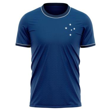 Imagem de Camiseta Braziline Quality Cruzeiro Infantil - Azul