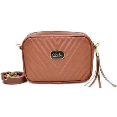 Imagem de Bolsa Transversal Tiracolo Clube do Sapato de Franca NS Alexa Matelassê Mod.02 "V" Femnina-Feminino