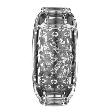 Imagem de Conjunto de ovo masturbador | Stroker de bolso para prazer portátil, com vagina texturizada realista 3d, ultra macio, elástico, masturbadores masculinos, kit de copo para homens (1pcs-transparente)