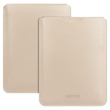 Imagem de HoYiXi Capa universal para Kindle Paperwhite/Colorsoft/Signature Edition 2024-2012/Kobo/Voyaga/Pocketbook/Sony/Tolino eReader, bolsa de manga leve para eBooks de 17,3 cm - Branca