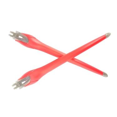 Imagem de Caulo Suporte para pernas de braço de estanho compatível com Oakley Radar EV Path OO9208 Pitch OO9211 Armação de óculos de sol de vidro, Com meias vermelhas - 1 par