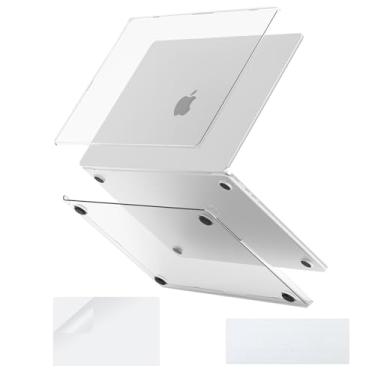 Imagem de COATIT Capa para MacBook Air de 13 polegadas M4 A3240 M3 A3113 M2 A2681 2022 2024 2025, para MacBook Air de 13,6 polegadas, capa rígida para teclado e película de tela para Mac Air de 13,6 polegadas,