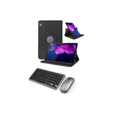 Imagem de Capa Giratória Com Teclado E Mouse Bluetooth P/ Tablet Galaxy S9 10.9 
