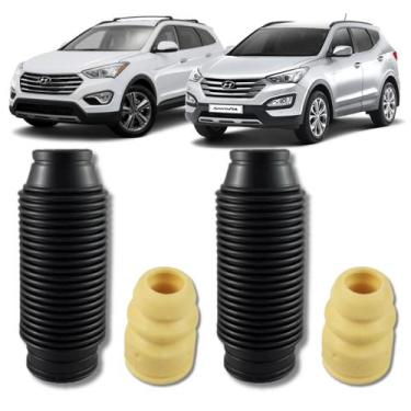 Imagem de Kit batente e coifa amortecedor dianteiro santa fe grand santa fe 3.3 