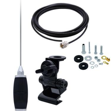 Imagem de Antena Móvel Px Marinox 1,4 metros B-2005p Cabo 5,5 metros Suporte Por